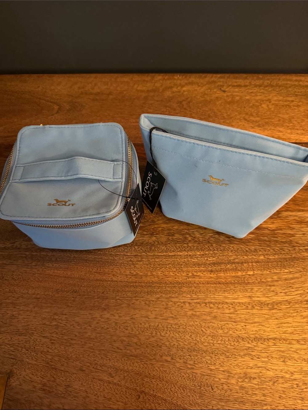 Scout Light Blue Travel Pouch Set - Women’s Accessories